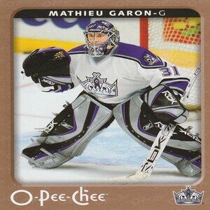 Mathieu Garon - 2006/2007 O Pee Chee Hockey Card